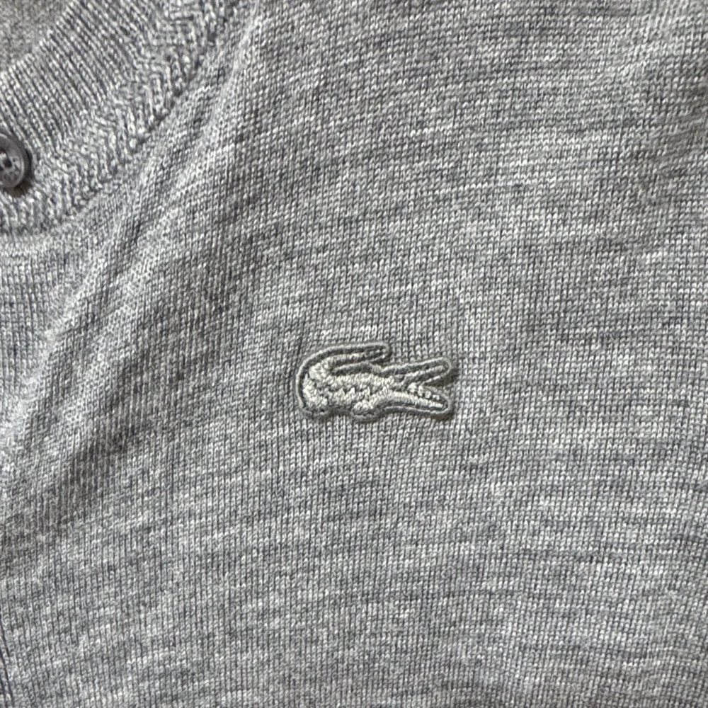 Lacoste Gray Knit Sweater - Picture 3 of 9
